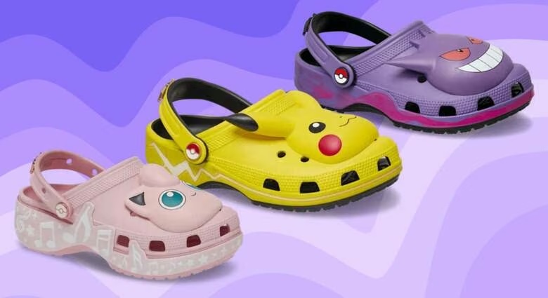 Crocs анонсували нову серію взуття за мотивами Pokémon