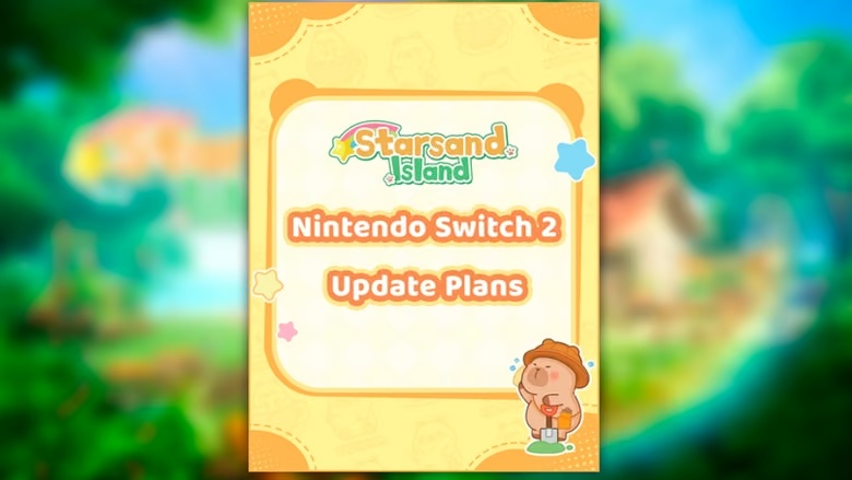 Major Update Announced for Starsand Island on Nintendo Switch 2