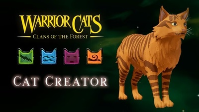 Warrior Cats: Clans of the Forest — Custom Warrior Creation Trailer