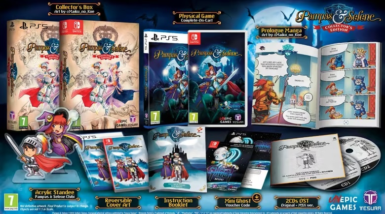 Pampas & Selene: The Maze of Demons отримала фізичний реліз на Nintendo Switch