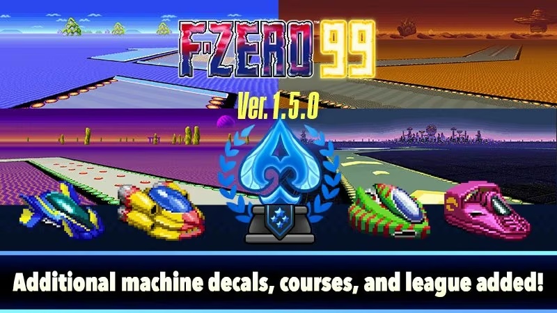 F-Zero 99 отримала оновлення 1.5.0: нові траси та Ace League