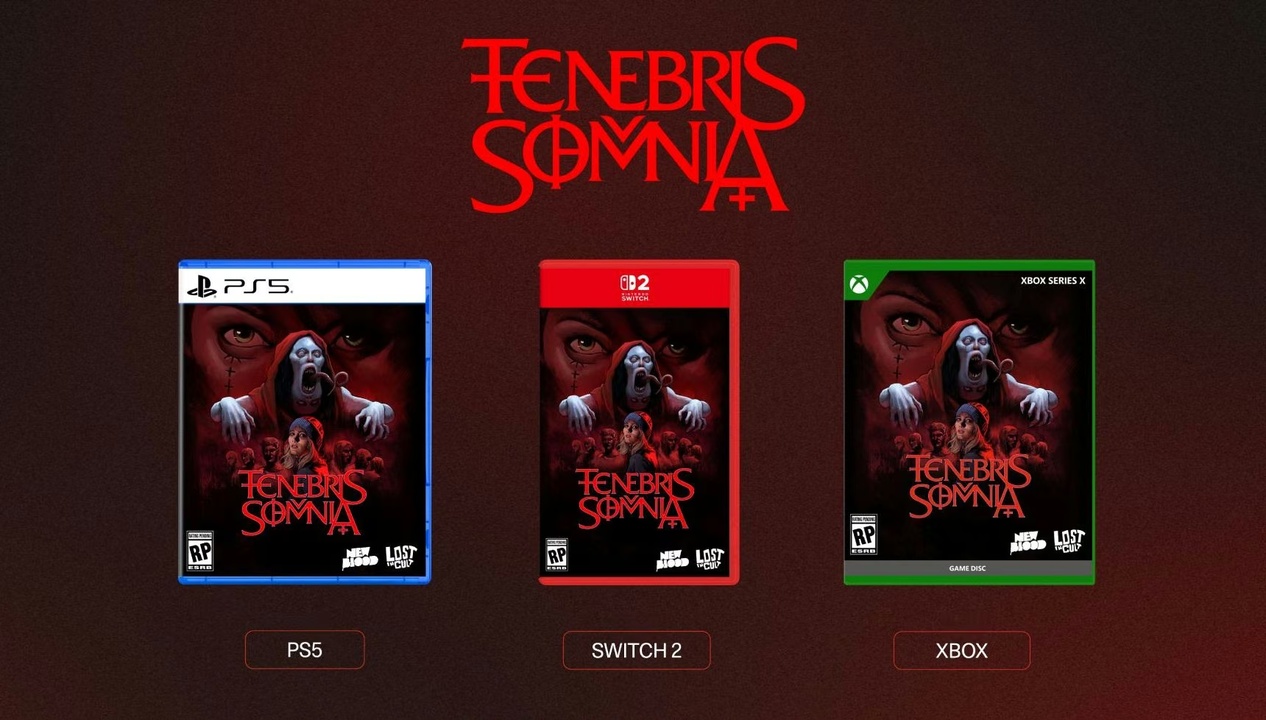 Tenebris Somnia отримає фізичне видання на Switch 2 — передзамовлення вже відкриті