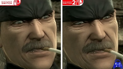 METAL GEAR SOLID: MASTER COLLECTION Vol.2 — порівняння Switch і Switch 2