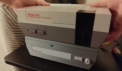 Моддер створив CD-приставку для NES