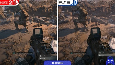 Modern Warfare 4: порівняли графіку Switch 2 та PS5