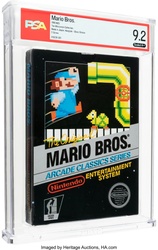 Rare sealed Mario Bros. cartridge sold for $450,000