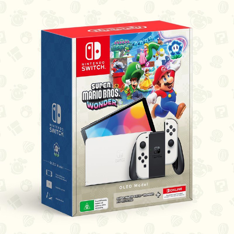 Анонсовано бандл Nintendo Switch OLED з Super Mario Bros. Wonder