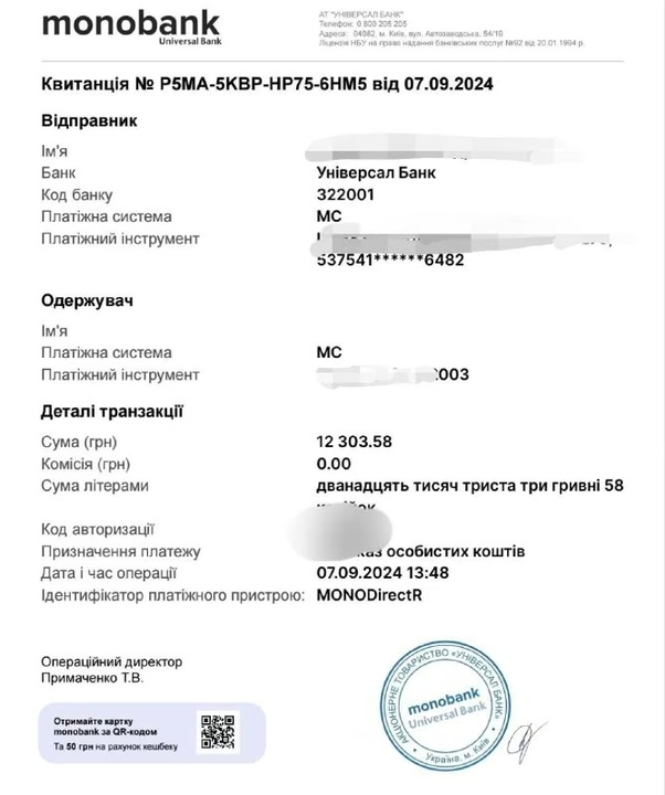 Спільнота зібрала понад 12 000 грн для 47-ї ОМБр