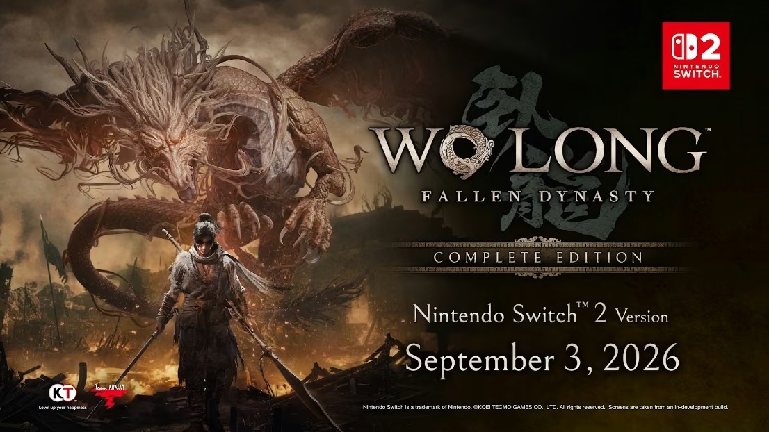Wo Long: Fallen Dynasty отримає режими продуктивності та роздільності на Switch 2