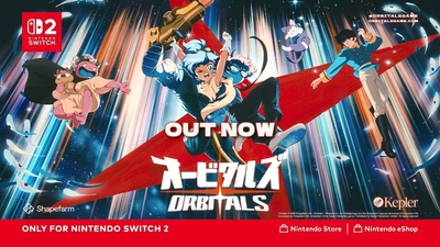 Релізний трейлер Orbitals: кооперативна гра у стилі ретро-аніме вийшла на Nintendo Switch 2
