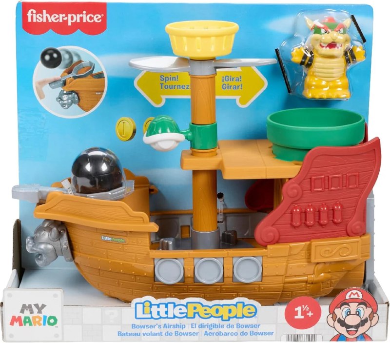 Fisher-Price та Nintendo випустили набори My Mario для малюків