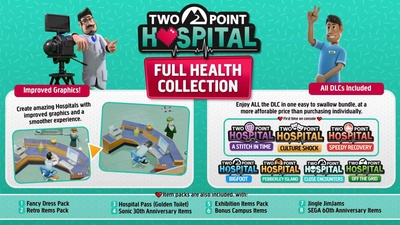 Two Point Hospital: Full Health Collection вийде на Nintendo Switch 2 цього місяця