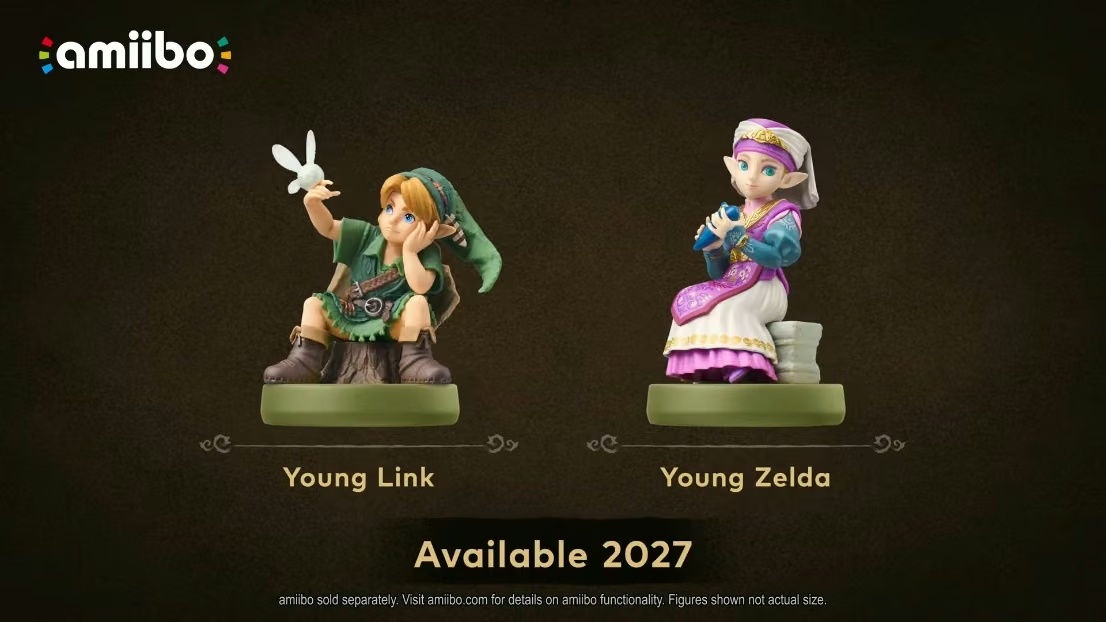 Young Link and Young Zelda amiibo Announced for Zelda: Ocarina of Time Remake