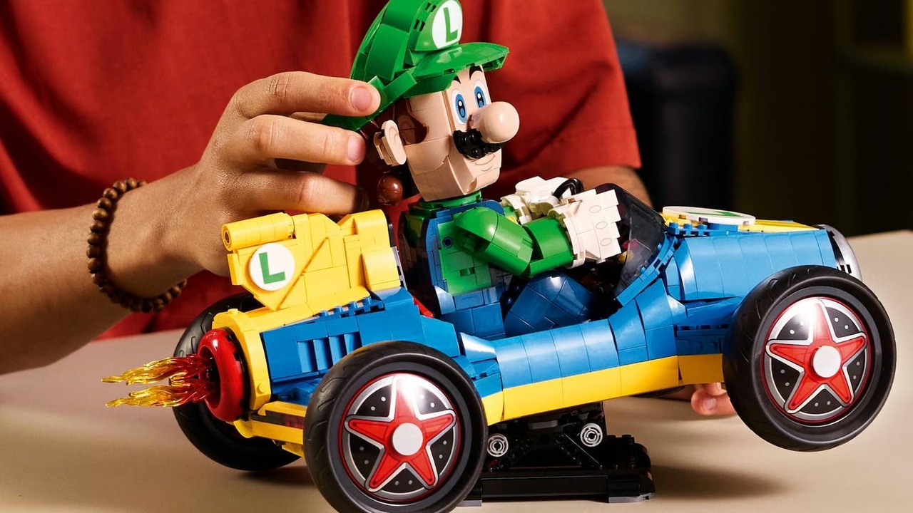 LEGO та Nintendo анонсували новий набір Mario Kart з Луїджі та Mach 8