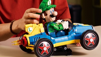 LEGO та Nintendo анонсували новий набір Mario Kart з Луїджі та Mach 8
