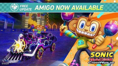 Безкоштовний контент Samba de Amigo вже доступний у Sonic Racing: CrossWorlds