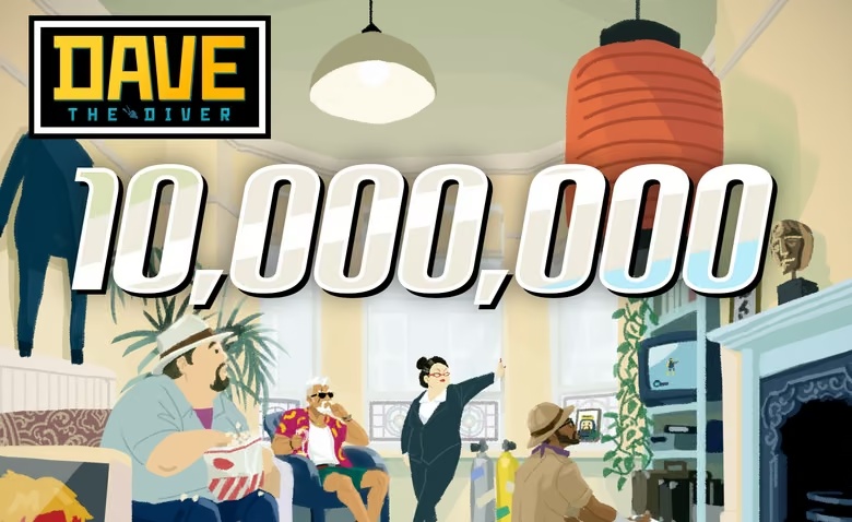 Продажі Dave the Diver офіційно перевищили 10 мільйонів копій