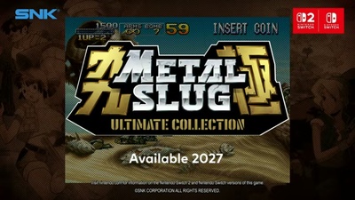 Metal Slug Ultimate Collection to Release on Nintendo Switch and Switch 2 in 2027