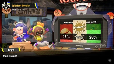 Результати Splatfest у Splatoon 3: перемогла команда рису