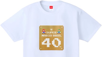 В My Nintendo Store з'явилися футболки до 40-річчя Super Mario Bros.