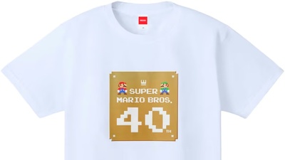 В My Nintendo Store з'явилися футболки до 40-річчя Super Mario Bros.