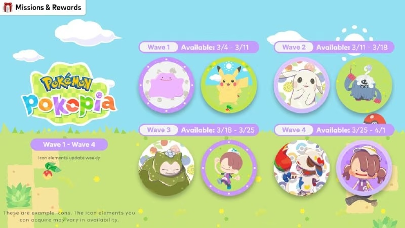 Нові іконки Pokemon Pokopia для підписників Nintendo Switch Online