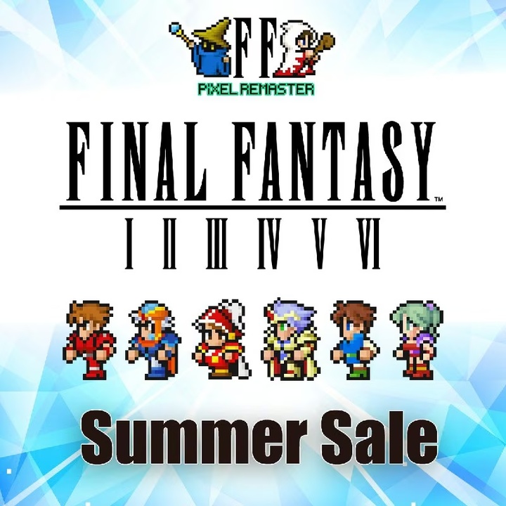 Знижки 20% на всі піксельні частини Final Fantasy до 15 серпня