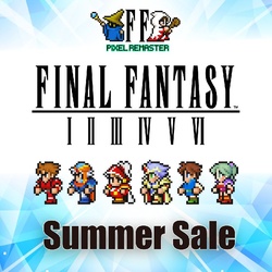 Знижки 20% на всі піксельні частини Final Fantasy до 15 серпня