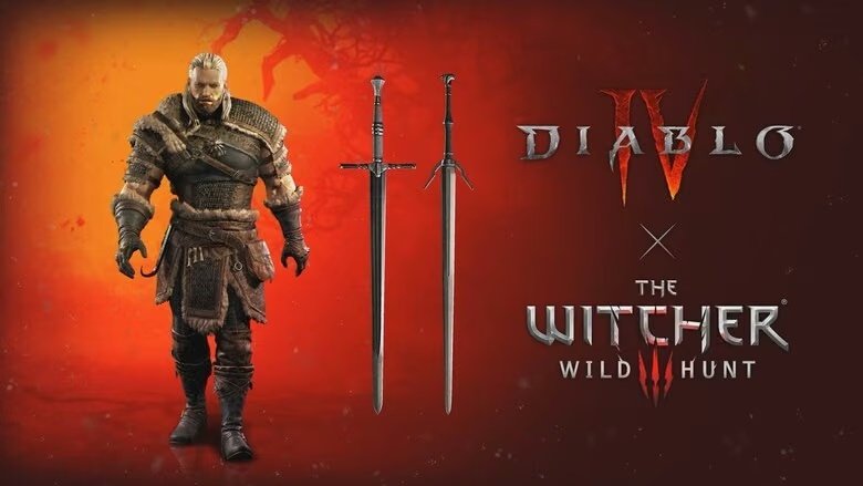 Diablo IV to Feature Geralt Skin from The Witcher 3 Ahead of Switch 2 Release