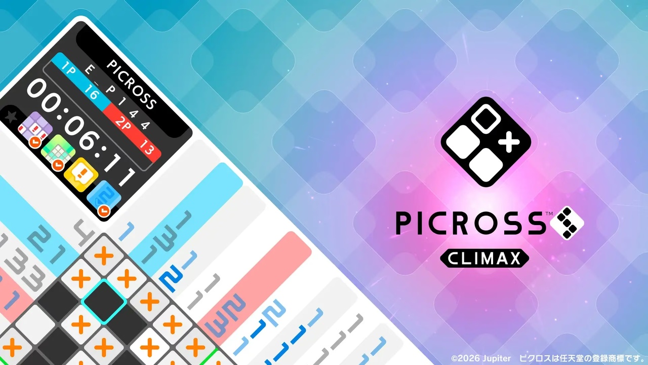 Picross S Climax announced for Nintendo Switch and Switch 2