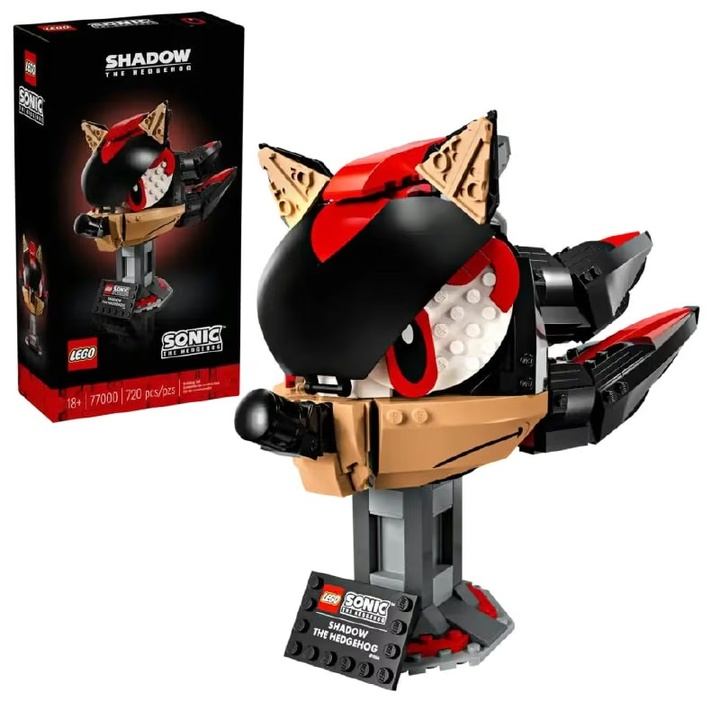 LEGO анонсувала голову їжака Шедоу за $70