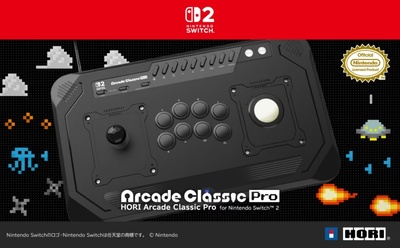 HORI представила ультимативний контролер Arcade Classic Pro для Switch 2