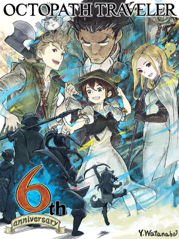 Серії Octopath Traveler виповнилося 6 років