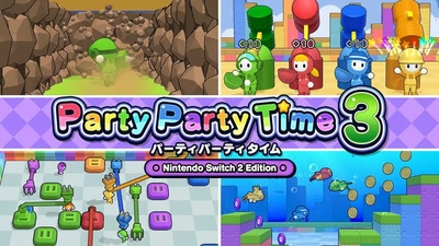 Party Party Time 3: Nintendo Switch 2 Edition анонсовано з новими мінііграми
