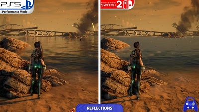Stellar Blade Graphics Comparison: Nintendo Switch 2 vs. PS5