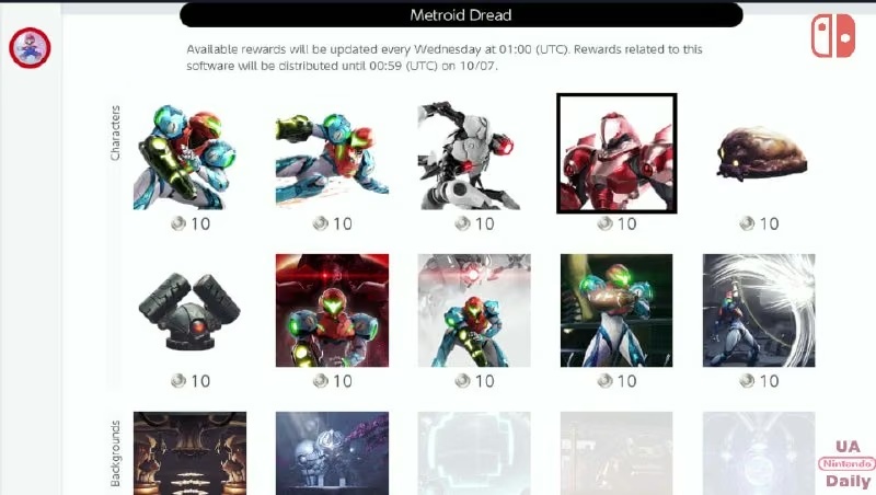 Нові іконки Metroid Dread вже доступні в Nintendo Switch Online