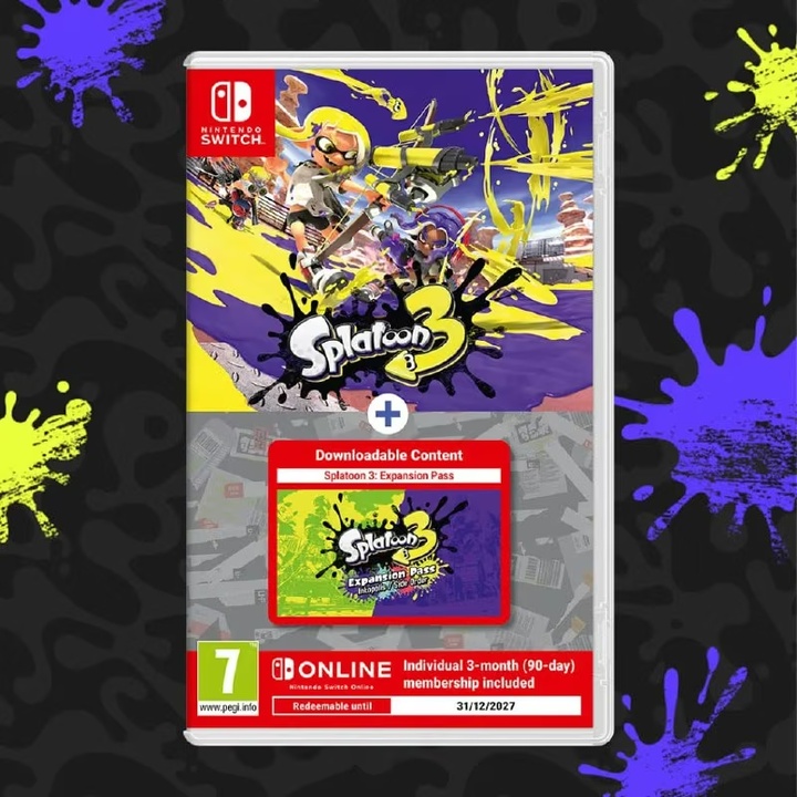 Анонсовано набір Splatoon 3 з Expansion Pass та підпискою NSO