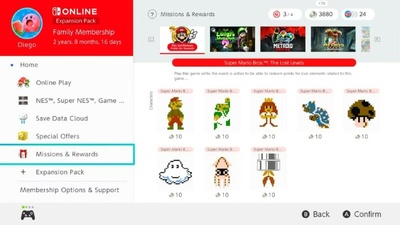 Отримуйте тематичні іконки Super Mario Bros. 2 у Nintendo Switch Online