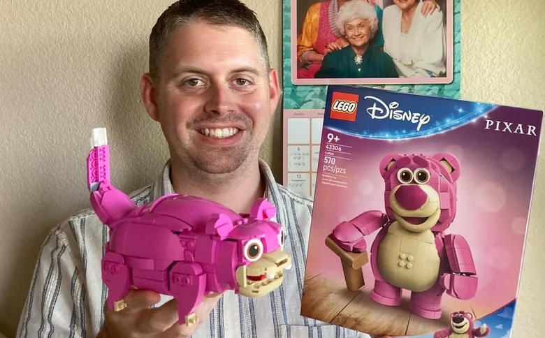 LEGO fan masterfully turns Lotso bear set into Slowpoke