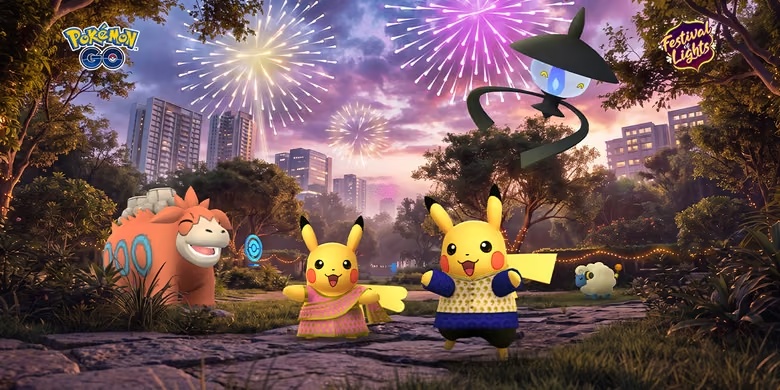 Подія Festival of Lights у Pokémon GO повертає ексклюзивних Пікачу в Індії