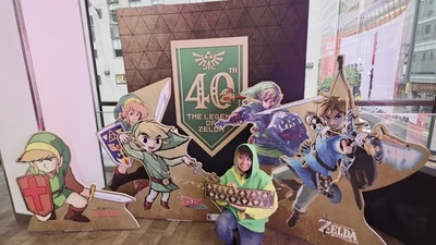 Nintendo NY відзначив 40-річчя The Legend of Zelda святковою подією