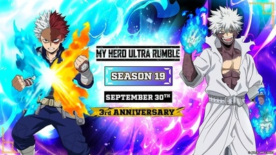 My Hero Ultra Rumble Celebrates Third Anniversary: Season 19 Starts September 30