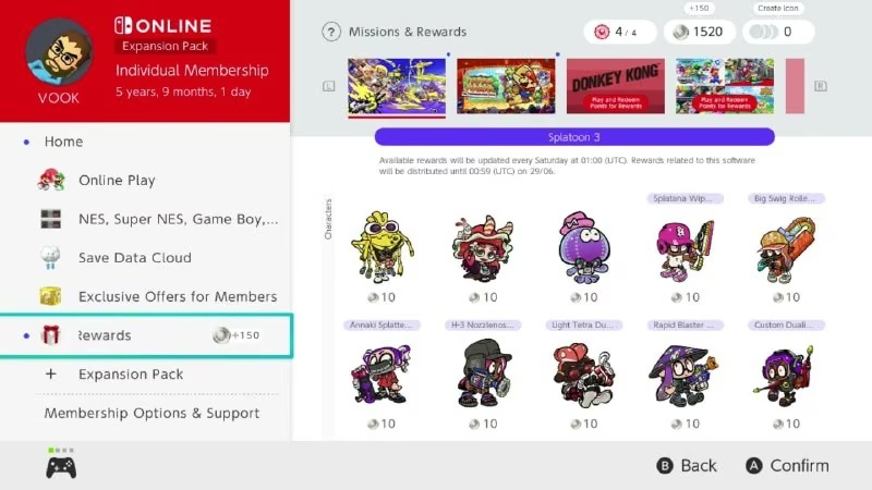 Nintendo оновили домашню сторінку застосунку Nintendo Switch Online