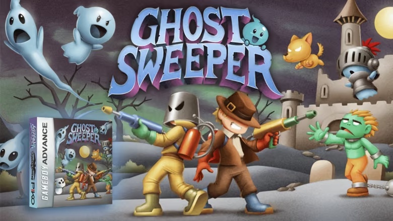 Ghost Sweeper to Be Released on GBA Cartridges: Kickstarter Goals Include Nintendo Switch Release