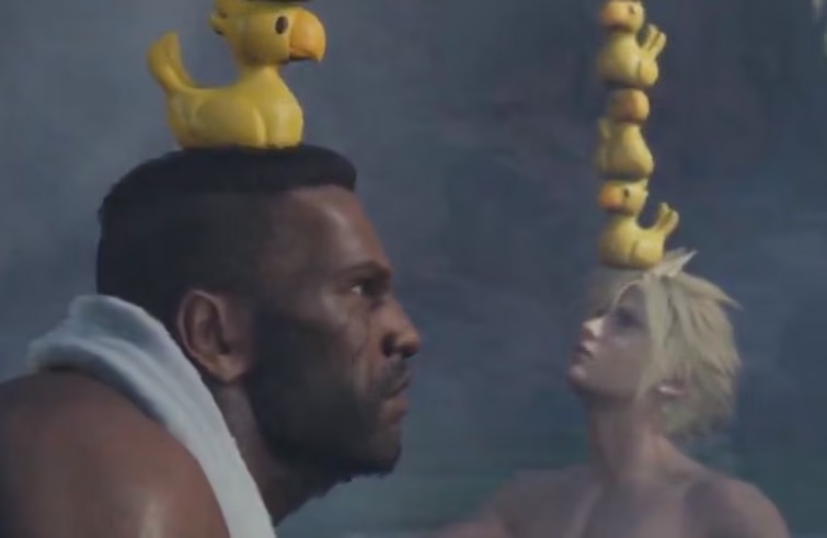 Final Fantasy VII Revelation: герої відпочивають у гарячих джерелах у нових промо-відео