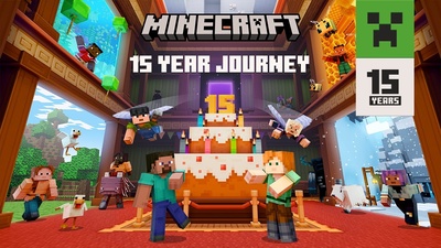 Minecraft святкує 15-річчя: отримайте безкоштовну святкову мапу