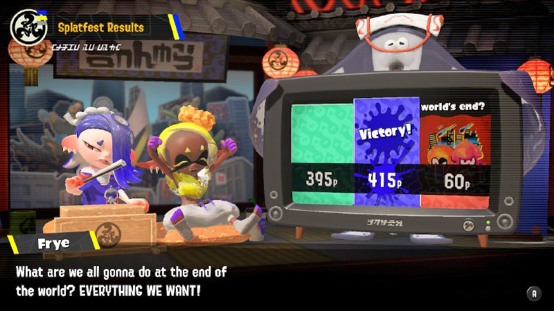 Результати Splatfest: визначено команду-переможця