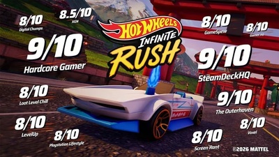 HOT WHEELS Infinite Rush gets a new press accolades trailer