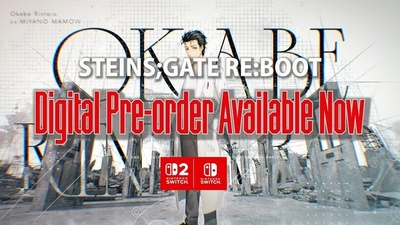 Digital Pre-Orders for STEINS;GATE RE:BOOT Launch on Nintendo eShop