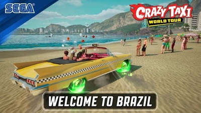 Crazy Taxi: World Tour Speeds to Brazil: New Map Announced for Switch 2
